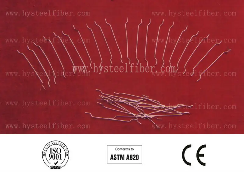 25/0.4mm cold drawn hooked end steel fiber for concrete reinforcement