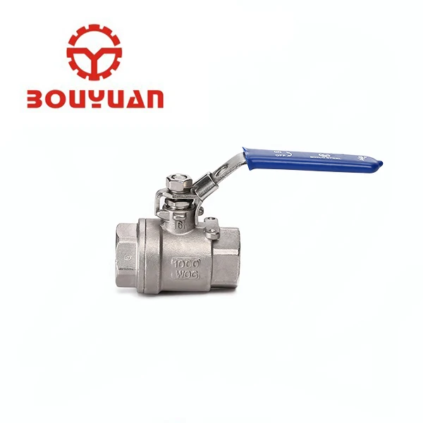 
High pressure male female ball valve Stainless steel 304 NPT thread ball valve with lock 