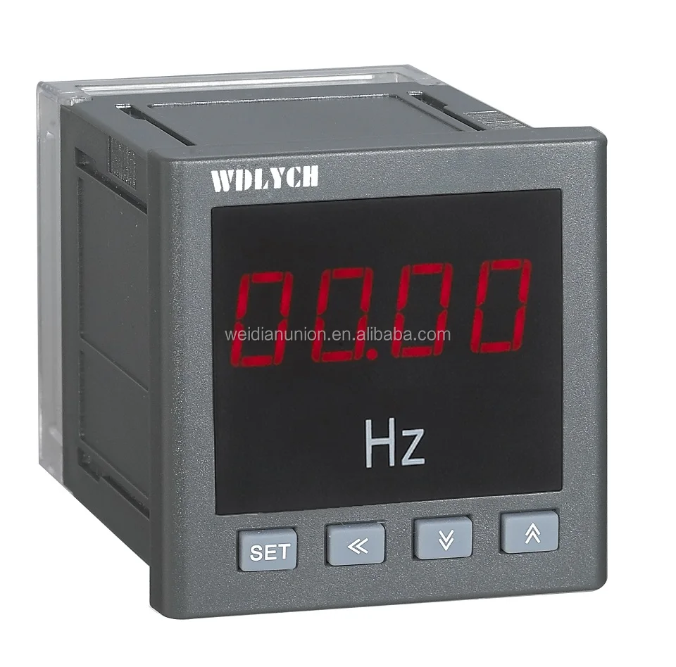 
120*120mm Digital AC Frequency Meter With Alarm Output 