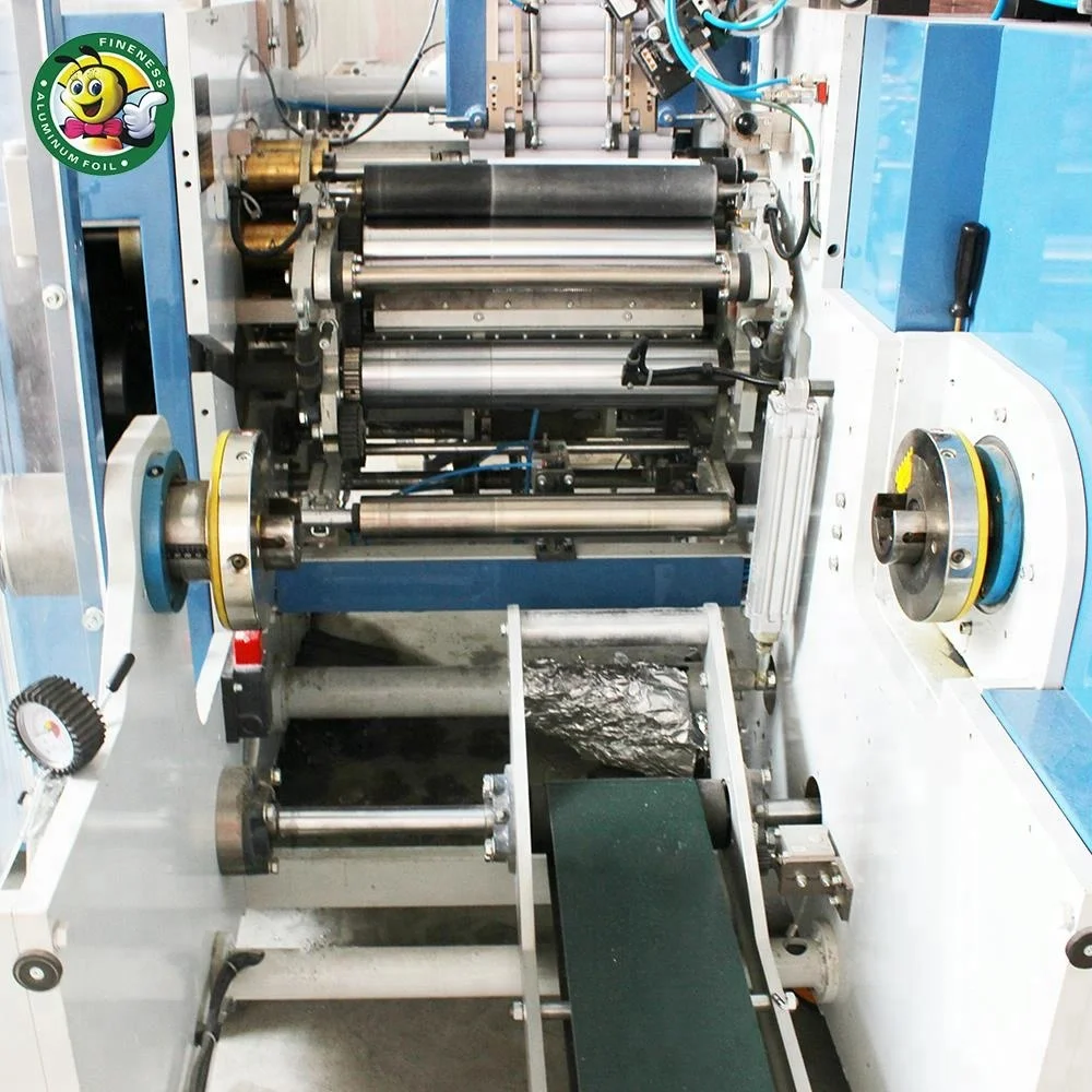 Fully Automatic Aluminum Foil Rewinding Machine HAFA-950 with Italy Equipment