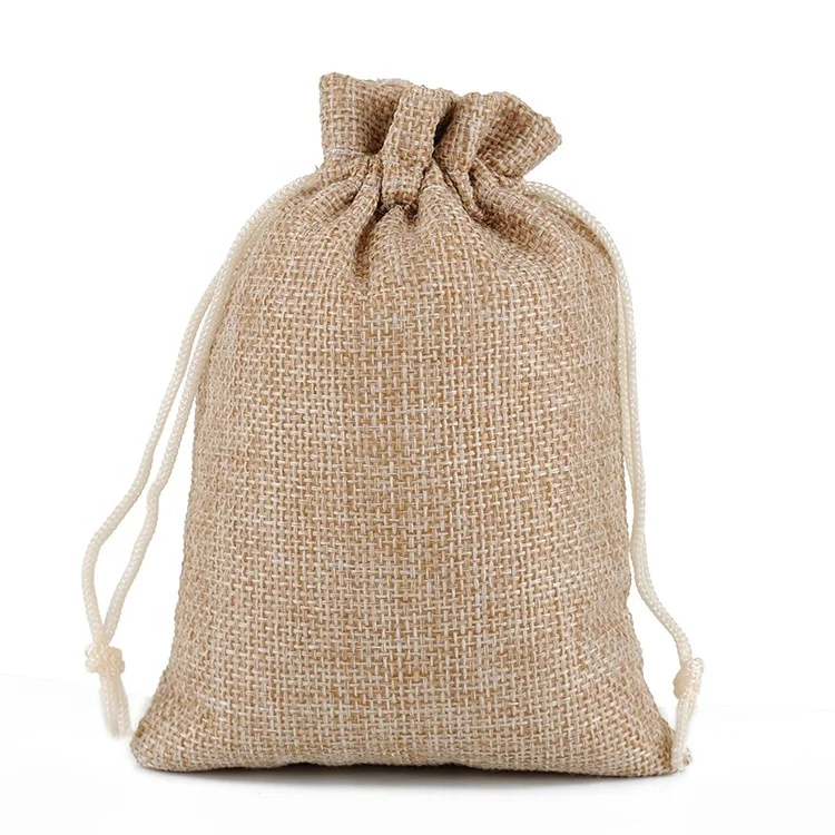 
Small Size Blank Jute Gift Bag 