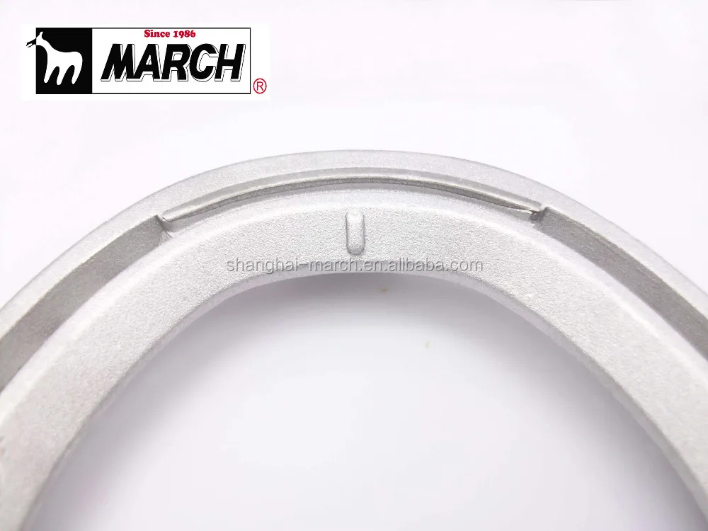 Shanghai March Horseshoe factory aluminum alloy horseshoe