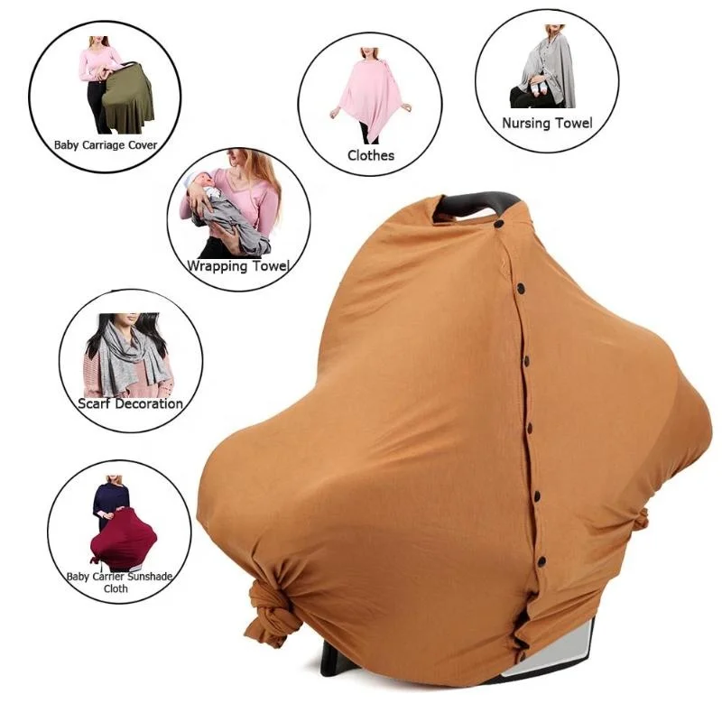 
Popular Nursing Breastfeeding Cover Baby Scarf Infant Car Seat Canopy Stroller Pregnancy Maternity Clothing Privacy Wear 