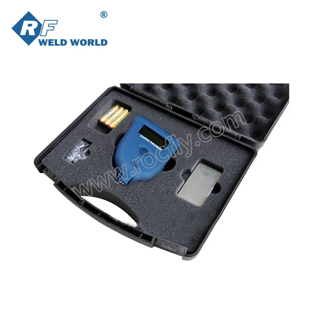 CTG-250 Coating Thickness Gauge High Precision Meter Magnetic and Non-magnetic 0-1500um