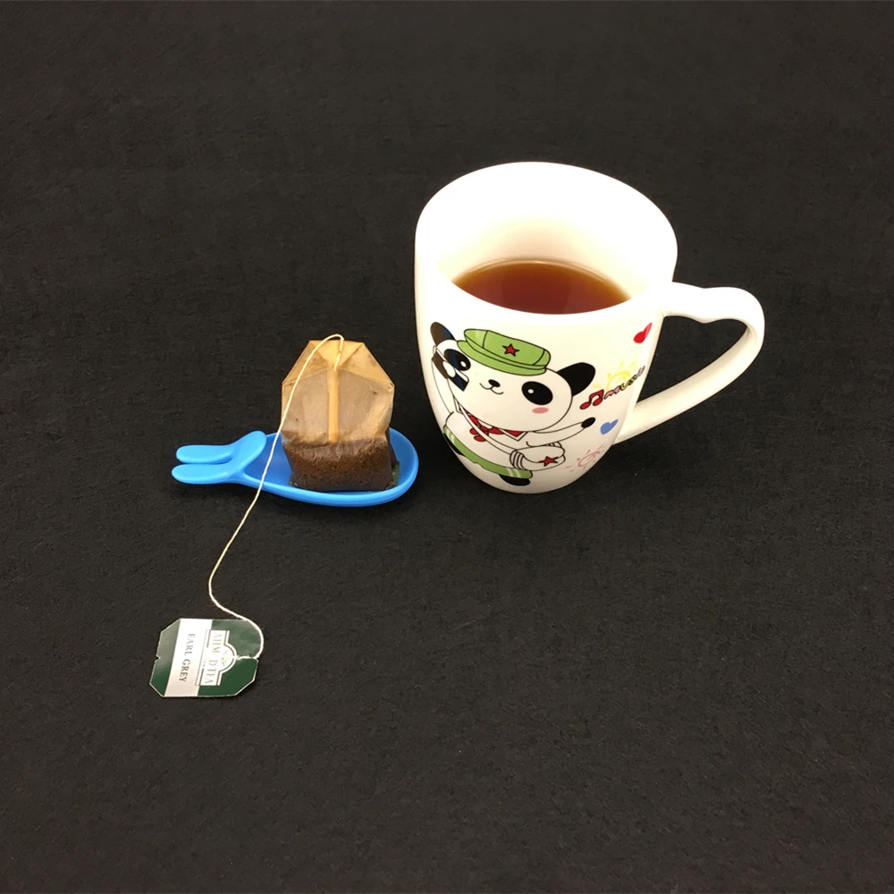 Силиконовый держатель чайного пакета для кролика с милым животным