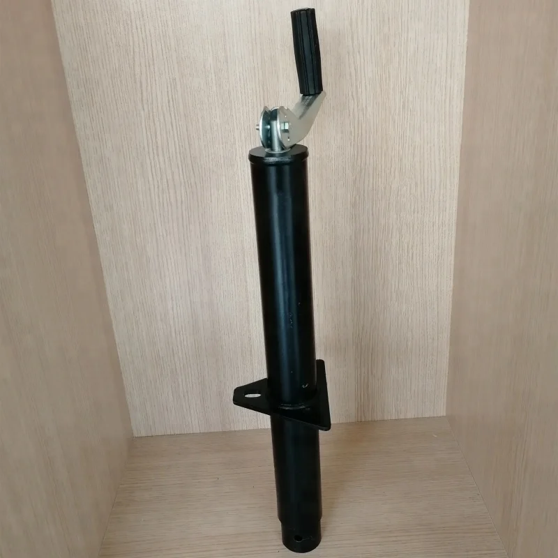 Factory price 5000lbs topwind load king trailer parts types A- frame car electric jack