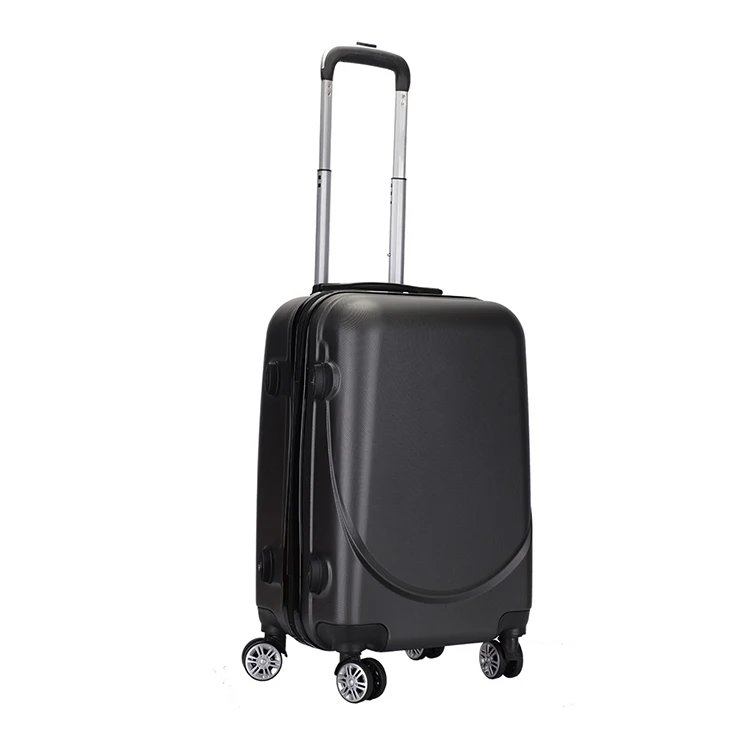 Zipper Abs Pc Cabin Trolley Suitcase Luggage