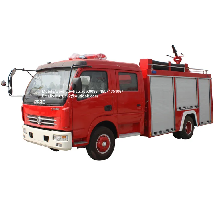 DongFeng 4*2 airport fire truck/standard fire truck dimensions/fire truck specifications