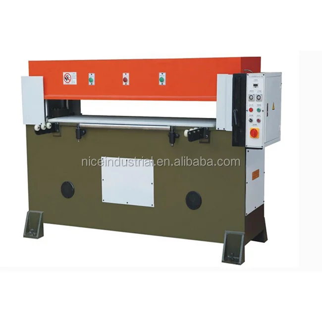 semi-automatic hydraulic press leather gloves cutting machine