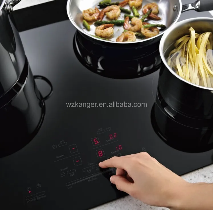 
2018 KANGER High temperature black ceramic glass for radiant cooker plate 