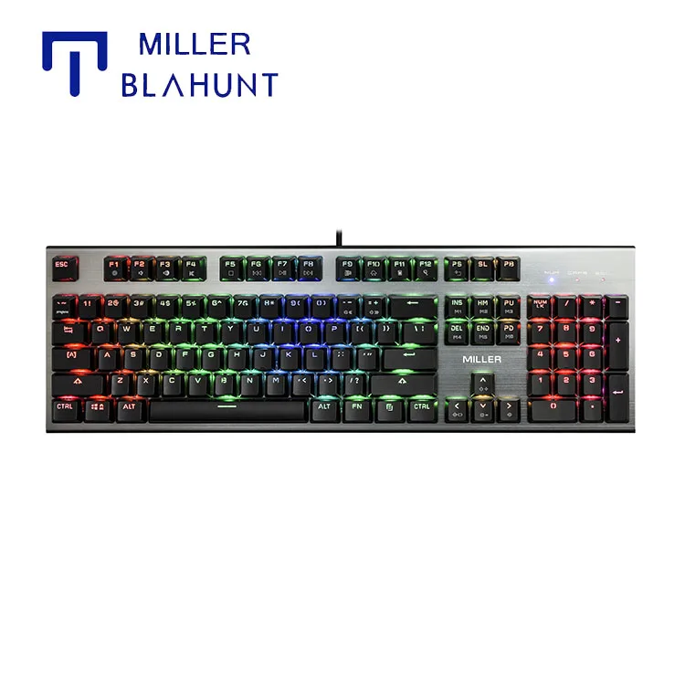 
Cherry/Kailh/Gateron/LK/Jianxian/Outemu MX switch OEM/ODM manufacturer mechanical wired computer keyboard 