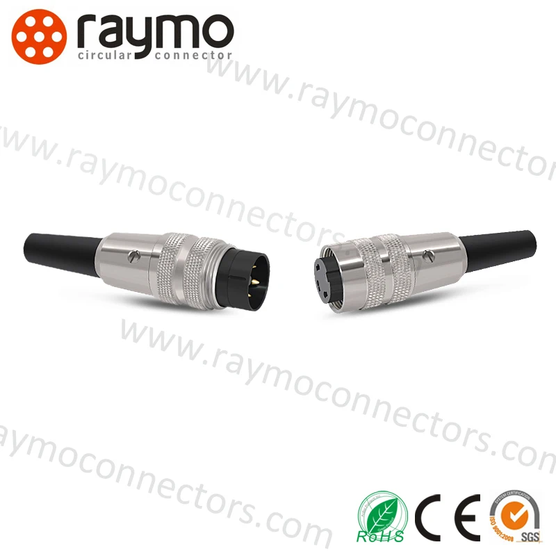 Equivalent Binders Amphenol Lumberg M6 8pin Aisg Male Panel Mount Connector