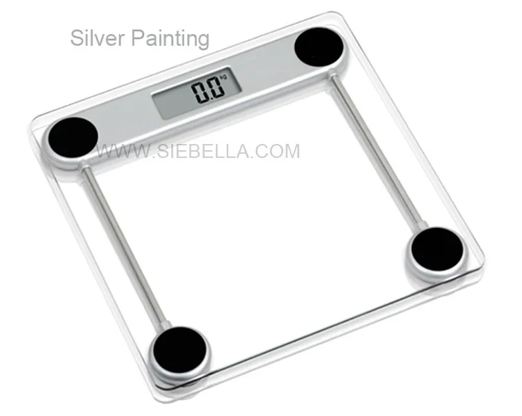 Glass platform digital body scale
