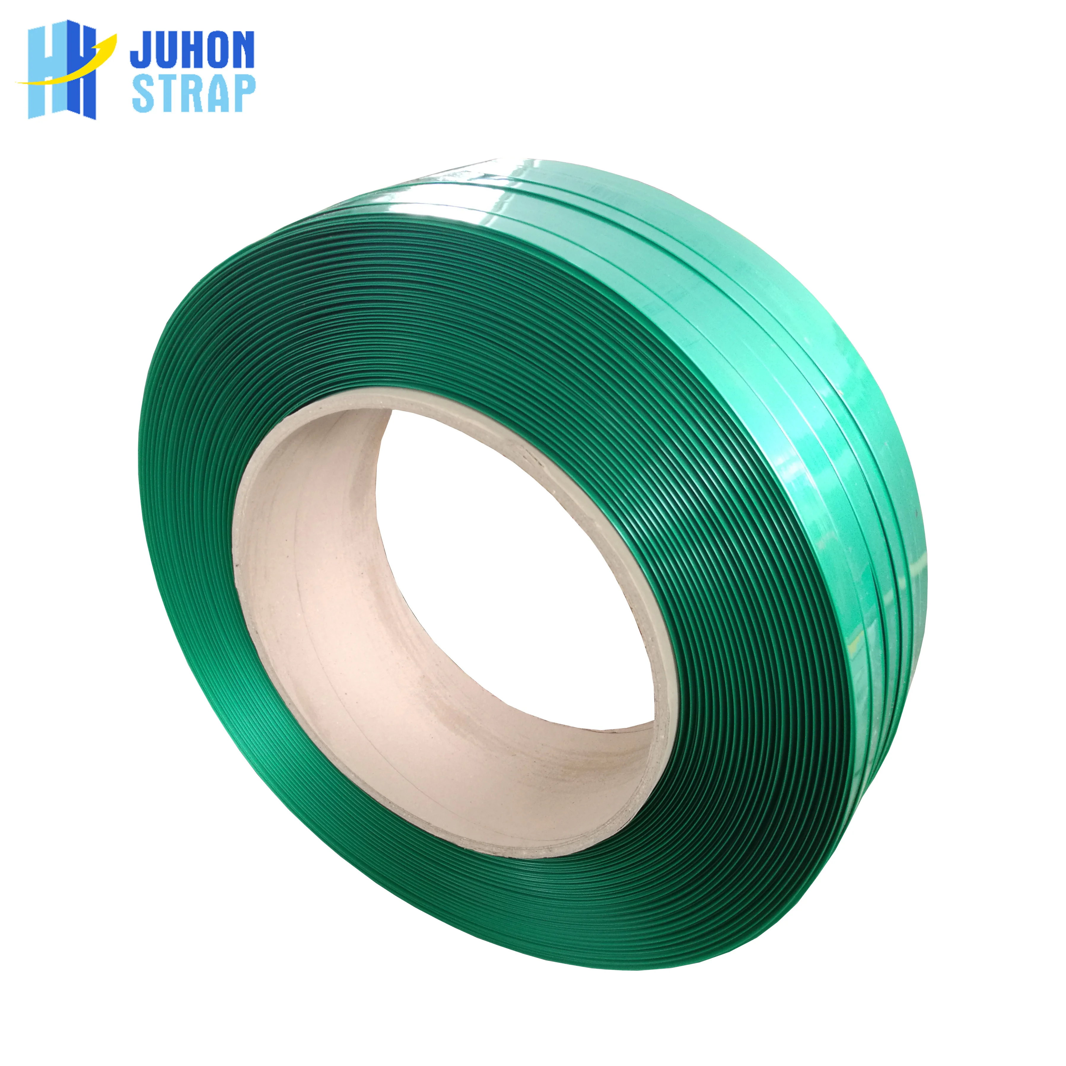 High Tension Strength Polyester Packing tape Strap Green Plastic PET Strap PET belt Strapping plastic tape