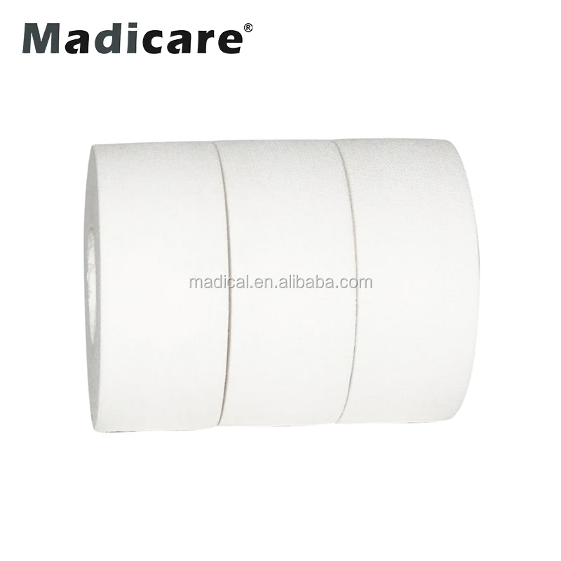 2.5cm*10m Cotton Finger Tape Adhesive Sports Tape For Football Basketball Supporting Bandages For Strains And Sprains