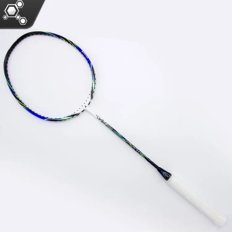 10 синих (OEM/ODM производственная база ракеток для бадминтона из углеродного волокна.
