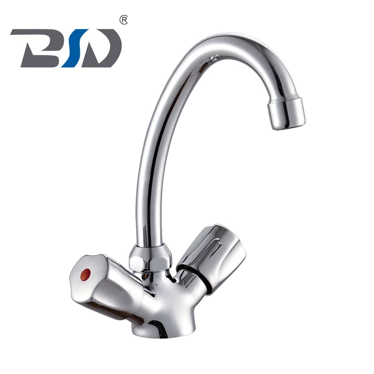 Kitchen Vessel Faucet Parts Hot And Cold Water Function Tap Deck Mounted Kitchen Taps Mixer