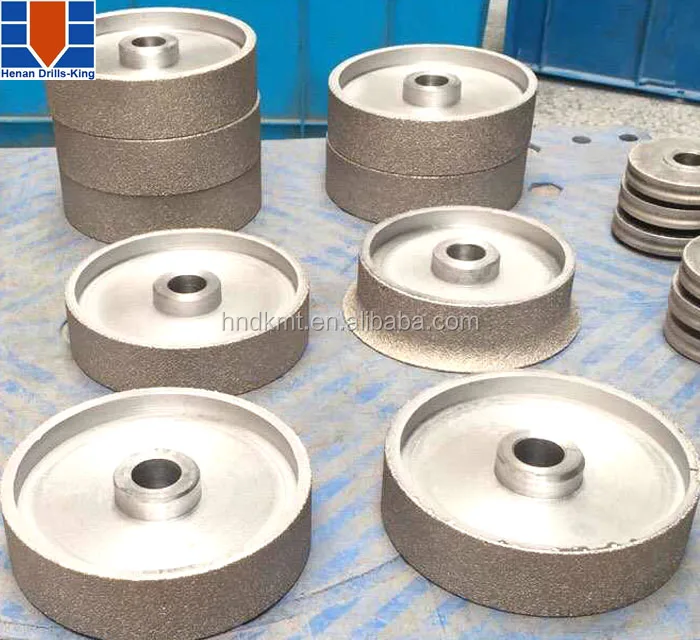 4.5in 115mm Double sided vacuum brazed diamond cutting grinding disc cup wheel for concrete granite