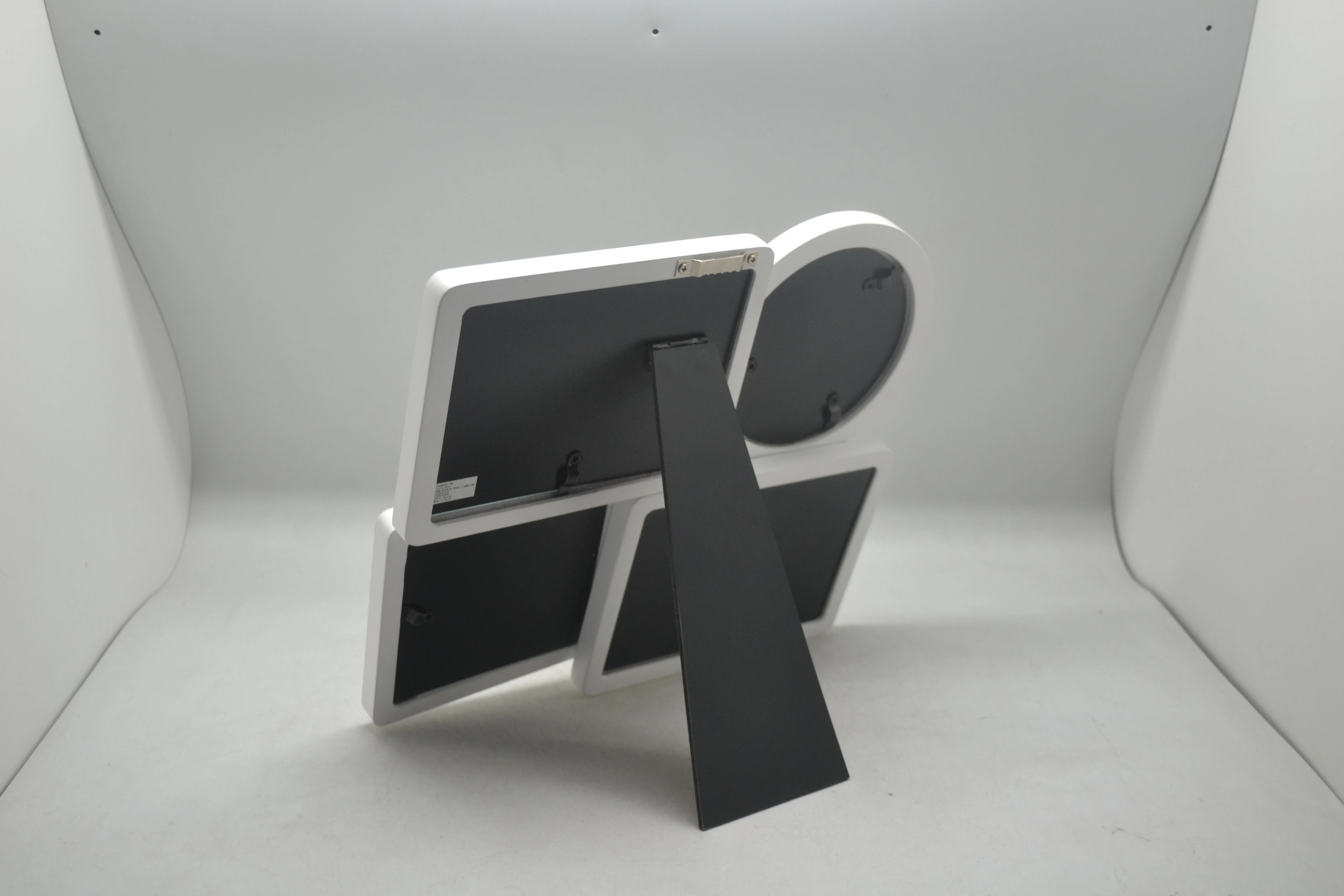 House Popular Hot Item For Family Decor Wooden Frame Lovely Baby Photo Handprint Kit Footprint Frame