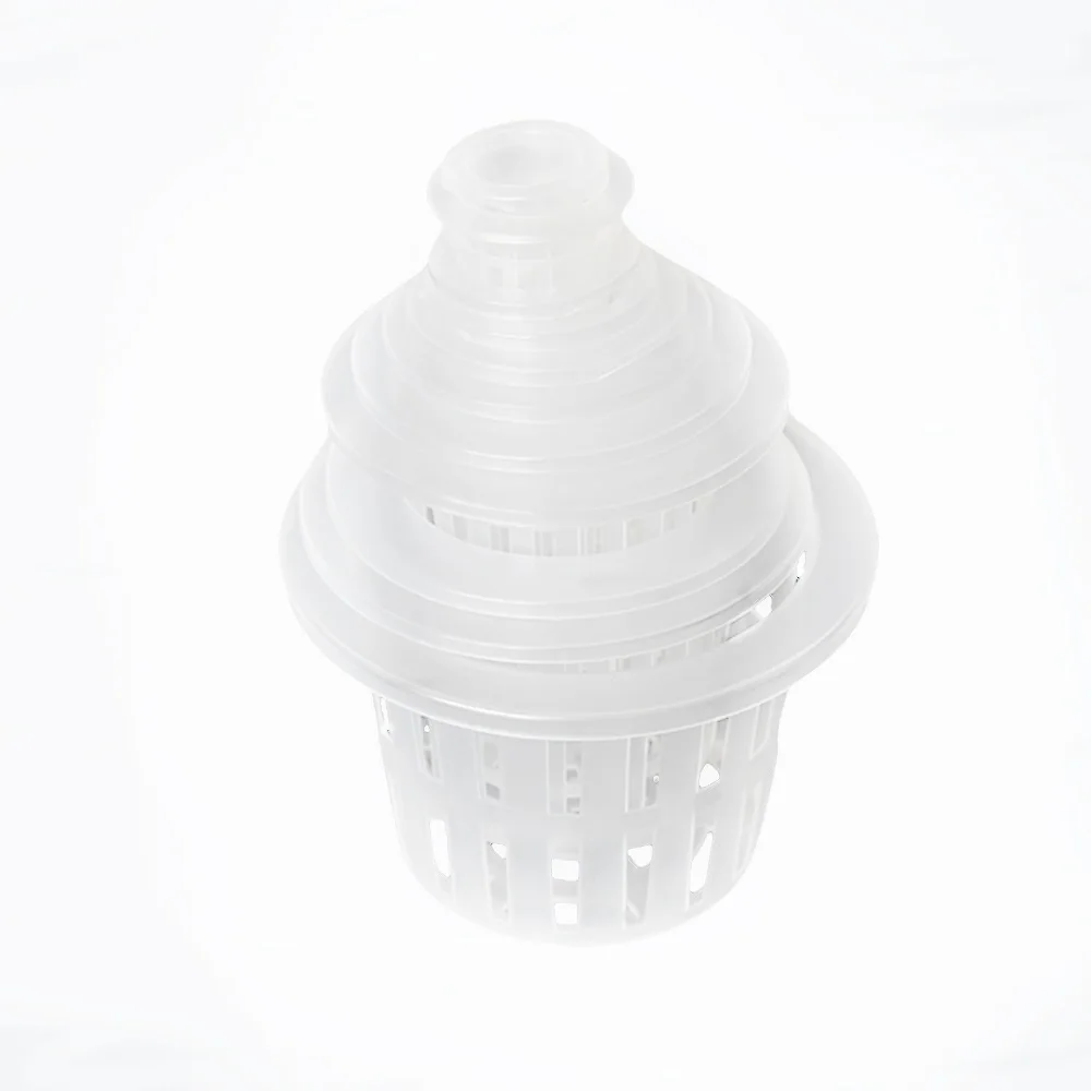 45#55 Multi span agricultural greenhouses plastic mesh cup for high quality hydroponic pot