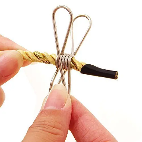 Оптовая продажа, домашняя уличная сушилка из металлической проволоки, прищепка для одежды из нержавеющей стали для вешалки носков