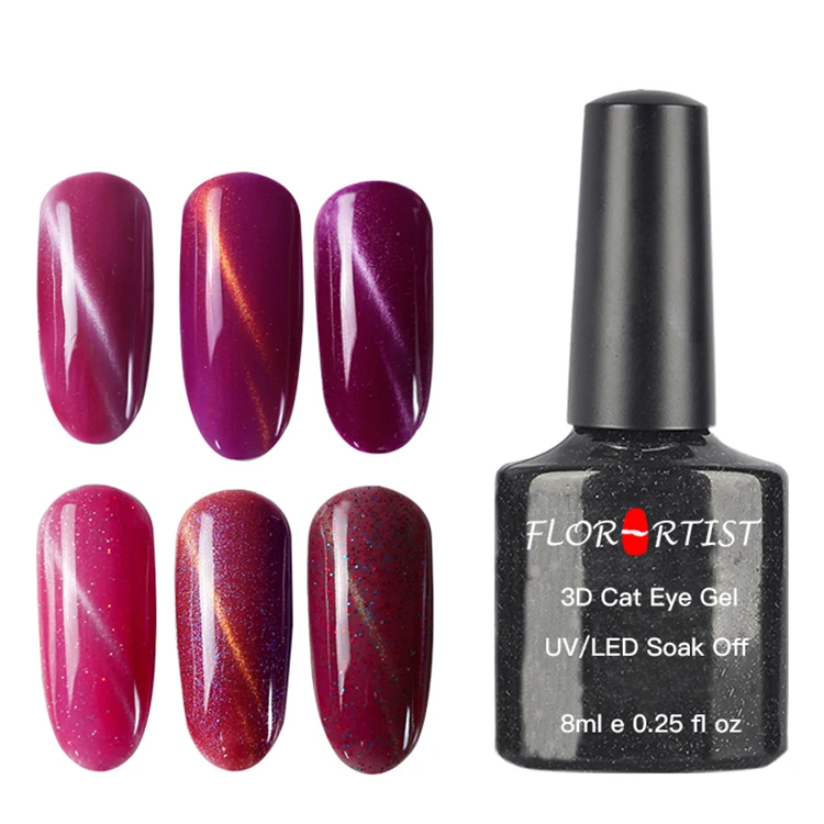Gel Nail polish Beautiful Cat Eye Colors New Products Odorless 3 Steps Gel Color Without Crack
