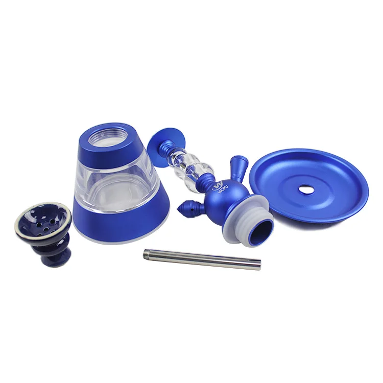 Shisha Smoke Set Portable Chicha Table Top Hookah Travel Shisha Small Hookah Kit