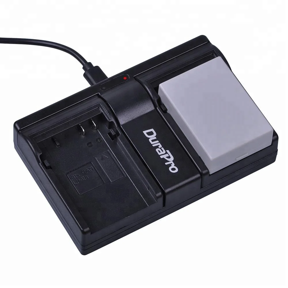 Двойное зарядное устройство DuraPro LP-E8 LP E8 USB для Canon EOS 550D 600D 650D 700D kiss X4 X5 X6i