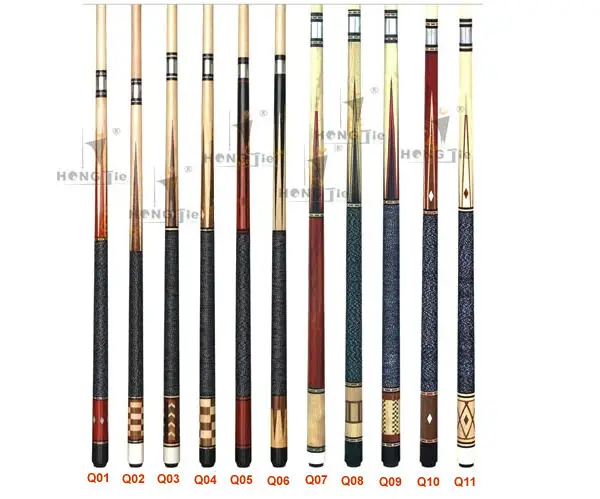 High Quality Maple Billiards Pool Cue Russian Pyramid Cues