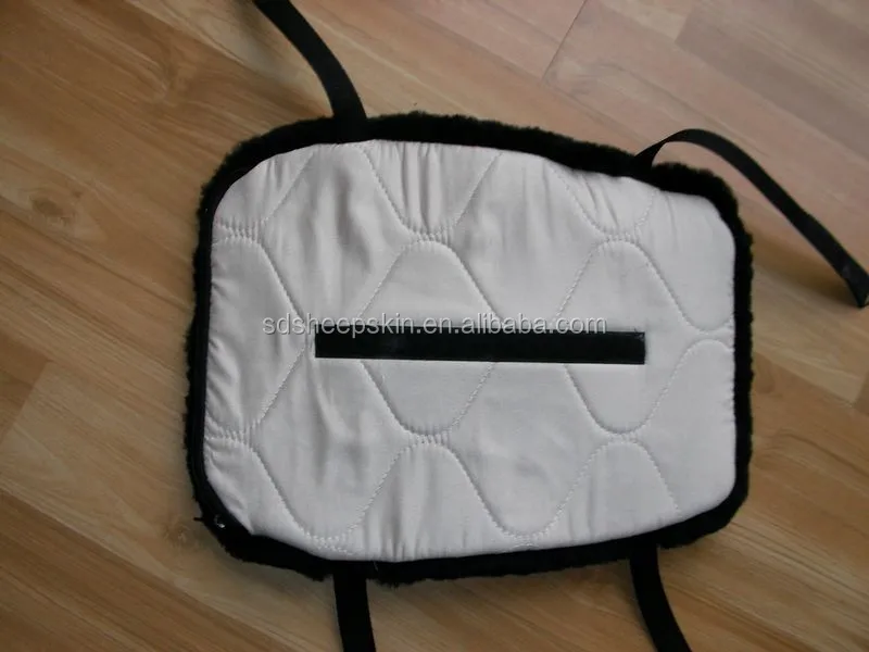 Sheepskin Black Motorcycle Seat Cover