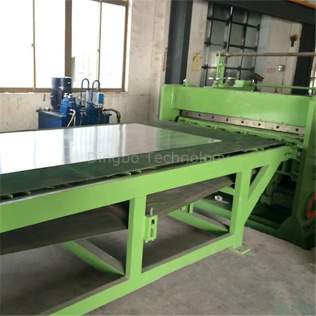 Cut to Length Line Steel Coil Slitting Machine