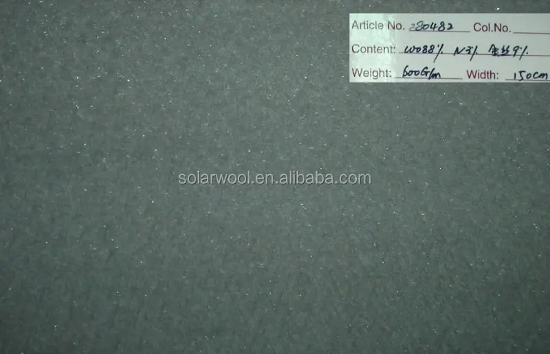 Merino woolen woven flannel fabric