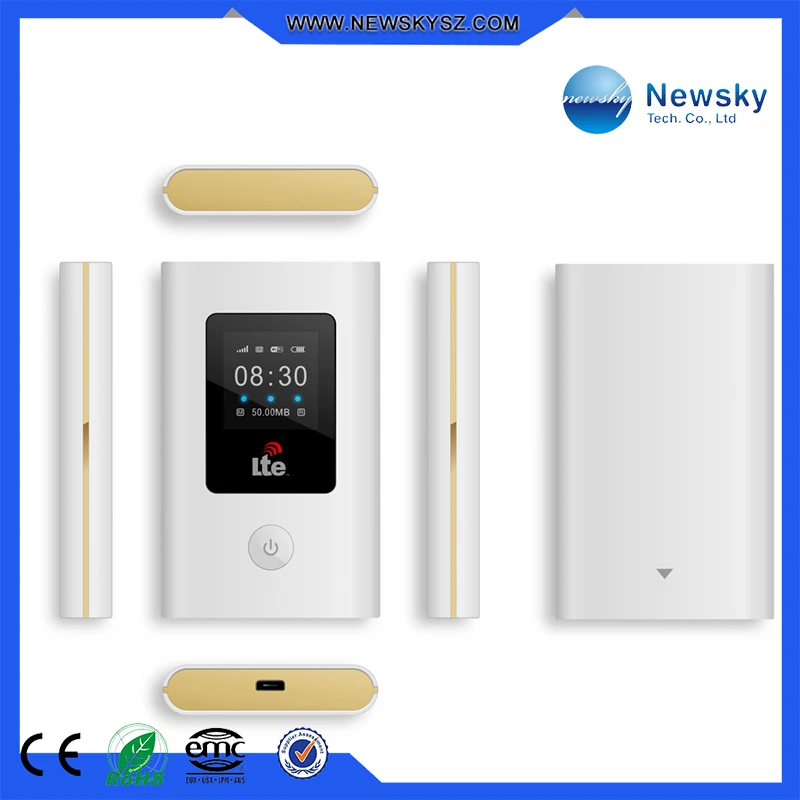Pocket router for travling 100Mbps LTE TDD FDD 4G wifi mobile router