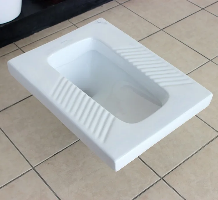 Sanitary ware bathroom ceramic squatting water closet pan