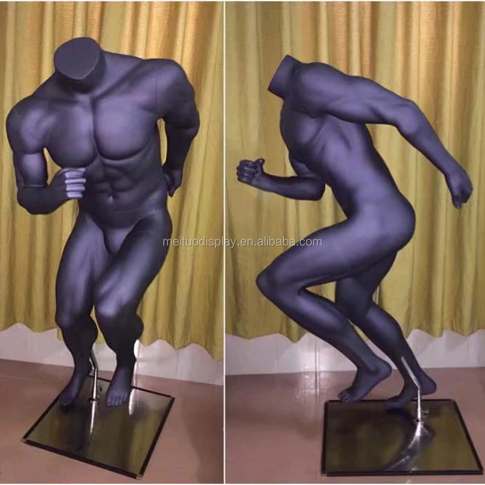 2017 muscle famous brand male full body sports running mannequin
