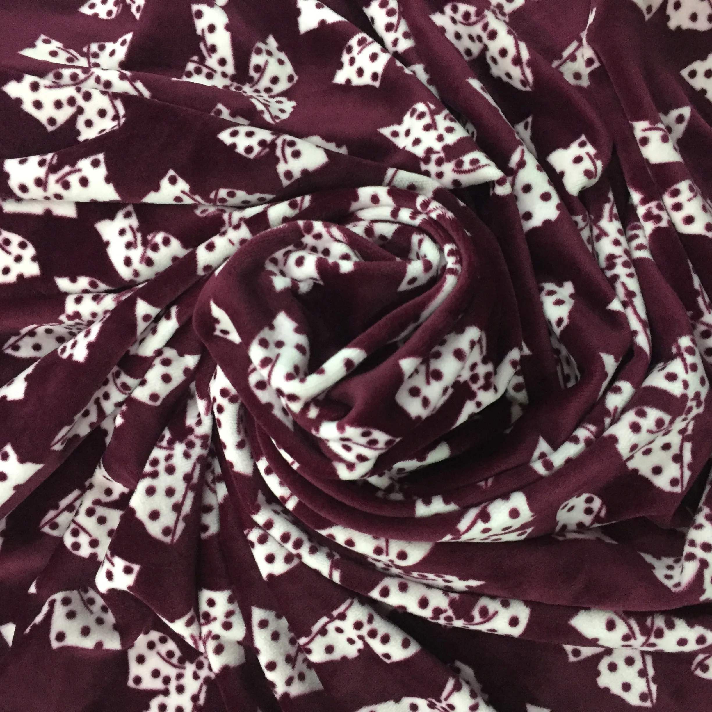 plain printed super soft velvet velour fabric not fleece flannel stretch fabric