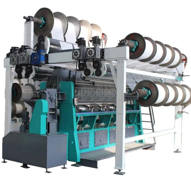 SEOWYI Best Quality Double Needle Bar Compound Needles Raschel Sectional Warp Knitting Machine Blanket Knitting Machine