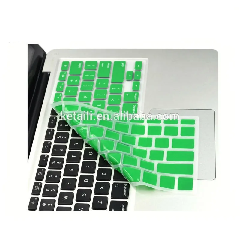 Оптовая продажа, универсальный силиконовый чехол для клавиатуры mac для настольного компьютера, арабский силиконовый чехол для клавиатуры