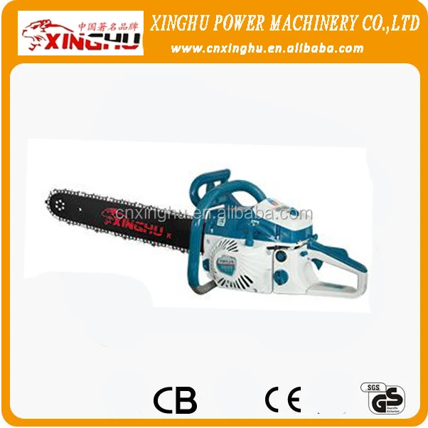 Tree machine xh5800 Gasoline Chain Saw 58cc factory low price/SLW CHIAN SAW