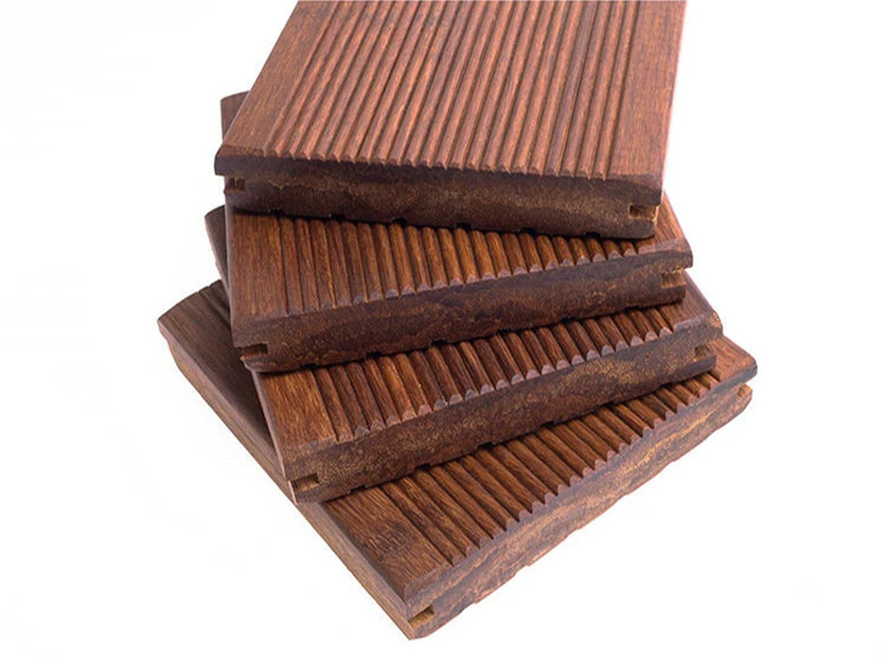 Exterior Carbonized Bamboo Flooring Outdoor Bamboo Decking