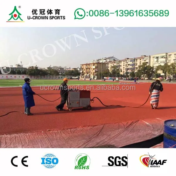 PTJ-120 Sprayer Machine for Spraying Sandwich Running Track