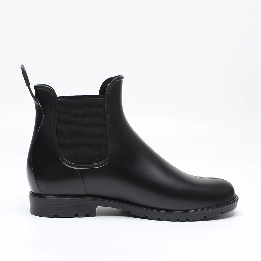 Hot sale new design ankle elastic  PVC material  shoes  for ladies
