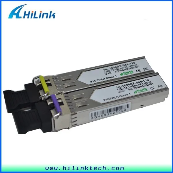 120km 1.25g биди wdm модуль sfp