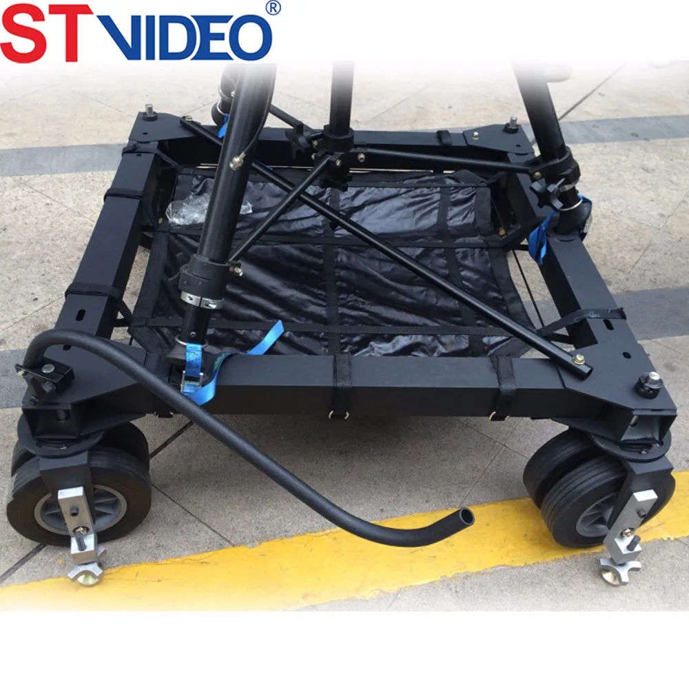 Discount Jimmy Jib Accessory 4 Wheels Dolly Kit Professional Moving Video Shooting Whole Set of All 1 Set Andy-jib / Jimmy Jib