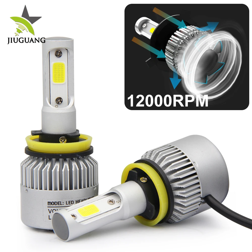 Waterproof High Power Auto 9005 9006 H4 Super Bright 12 Volt 8000 Lumens Wholesale LED Headlights