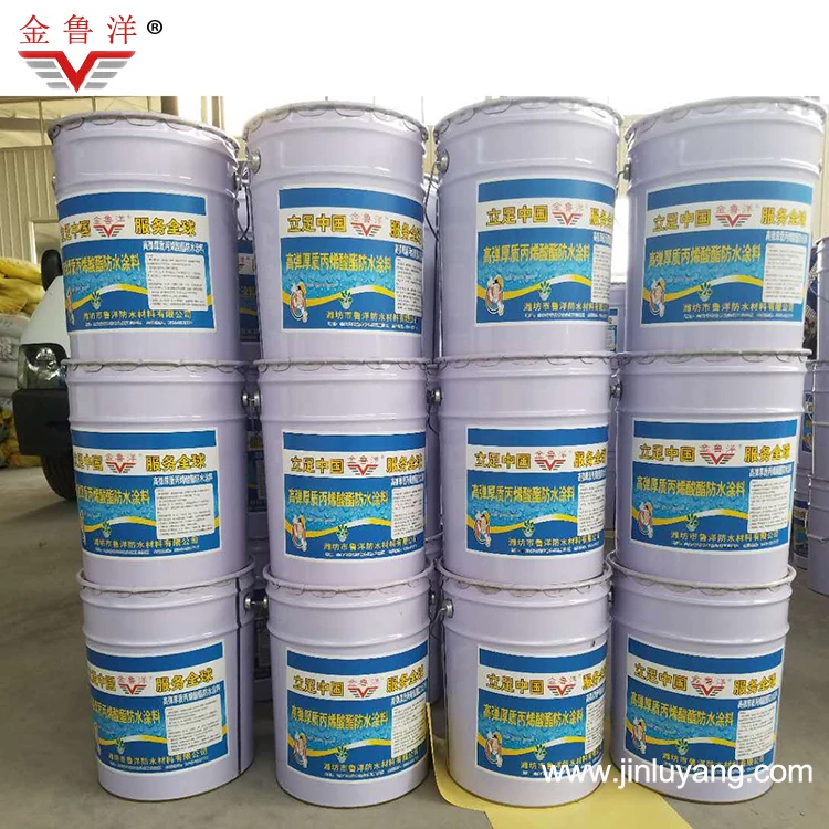 cheap price Acrylic polymer waterproof coating for roof repair