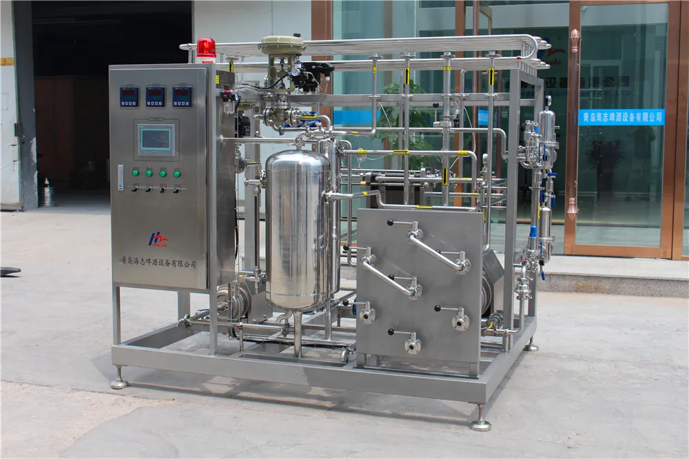 
beer flash pasteurization plant 