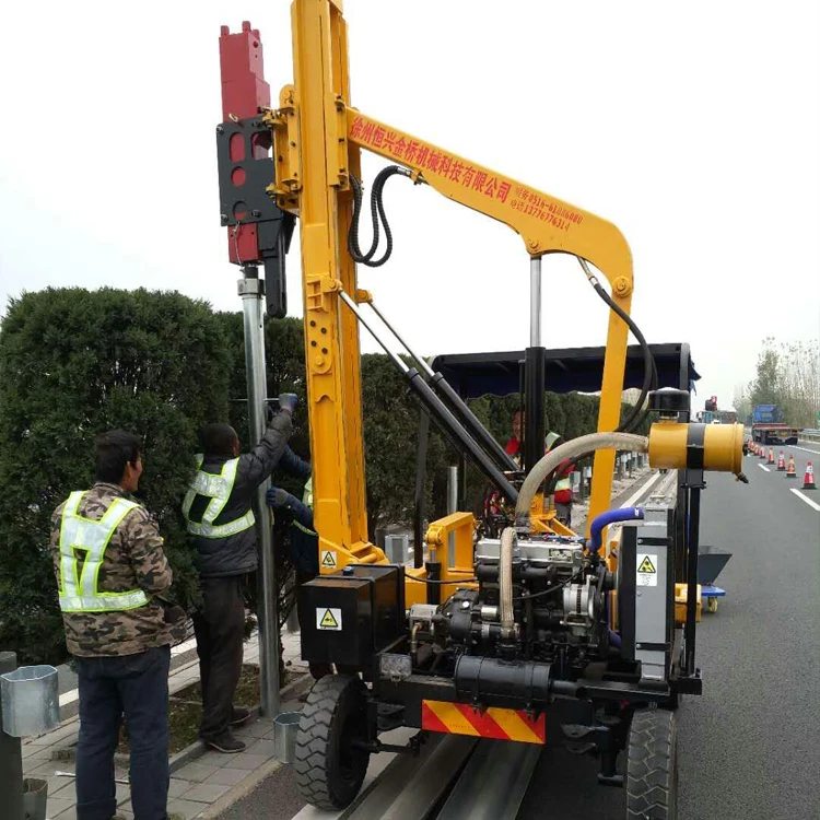Новый дизайн дизельный двигатель мини машина для погружения свай набивная машина