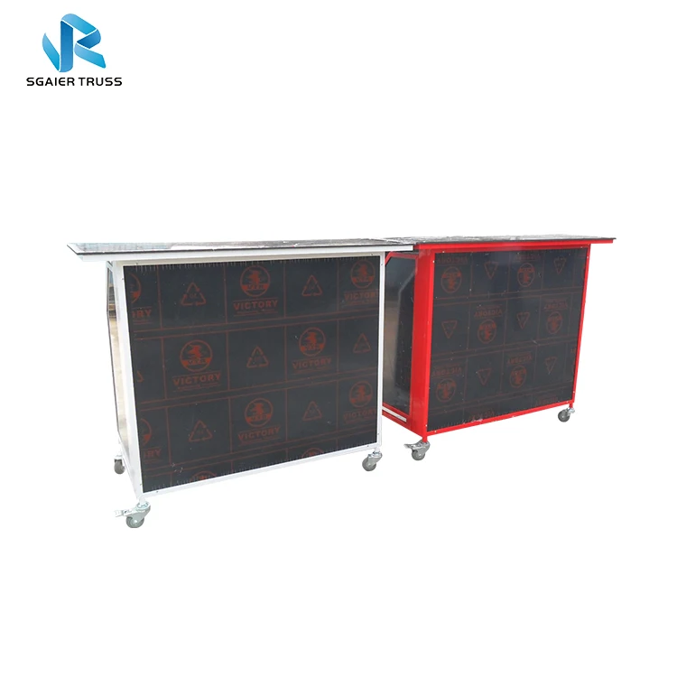 High Quality Mobile Portable Bar Counter With Wheels
