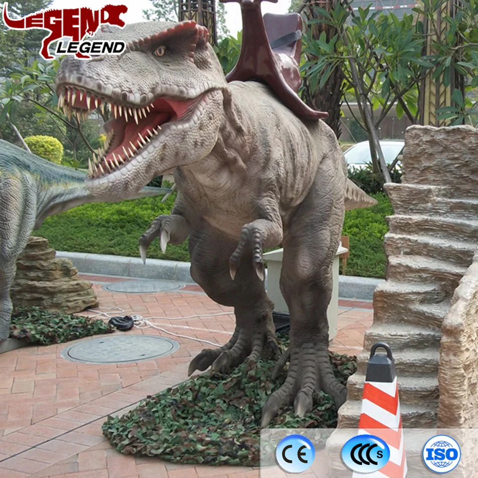High technology animatronic walking dinosaur puppet costume